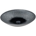 Anzzi Zebedia Vessel Sink in Blue Oval 6